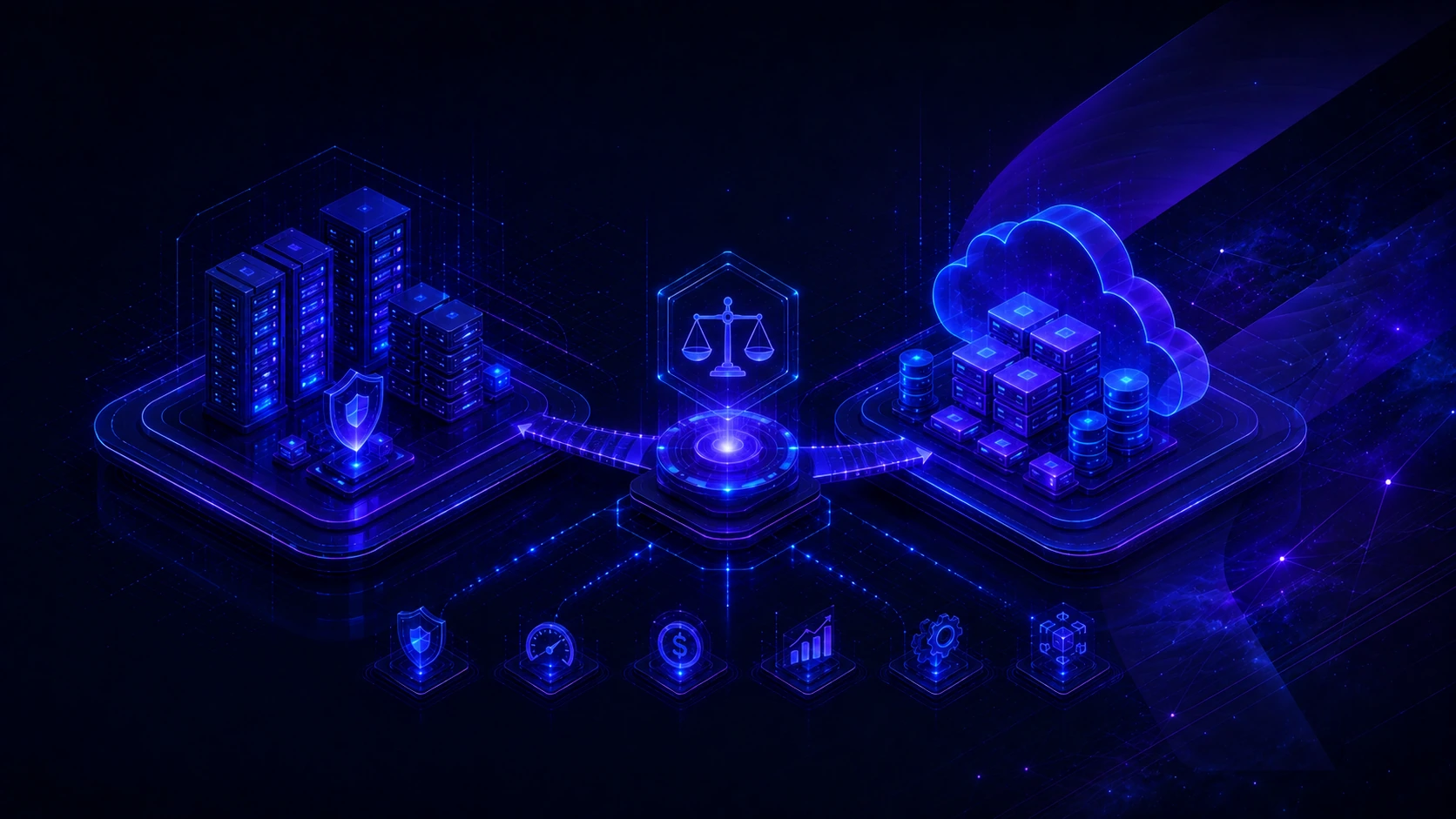 Confronto tra infrastruttura dedicata on-premise e cloud secondo criteri di scelta