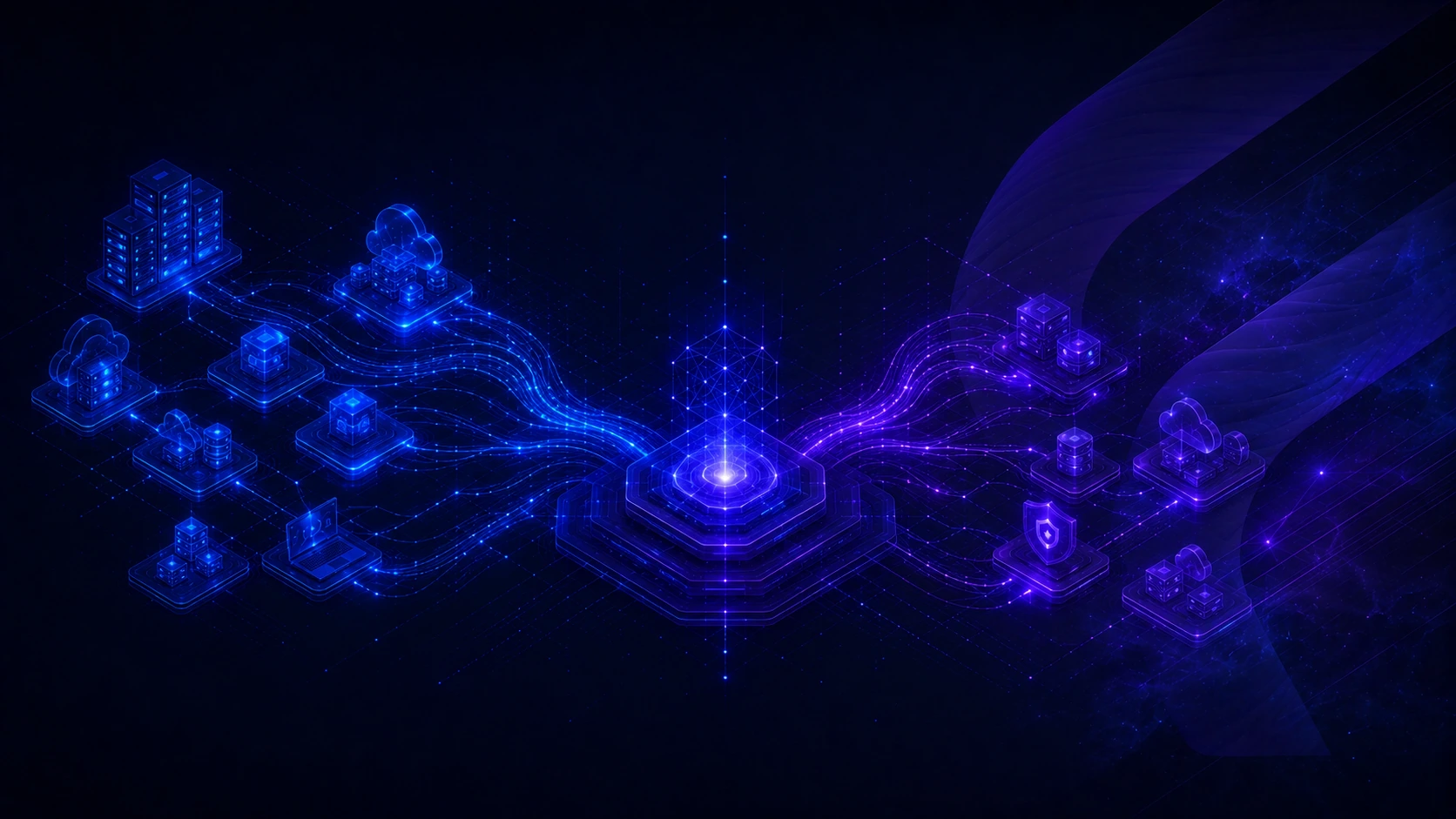 Due ecosistemi IT che convergono in un'unica struttura tecnologica Flanker